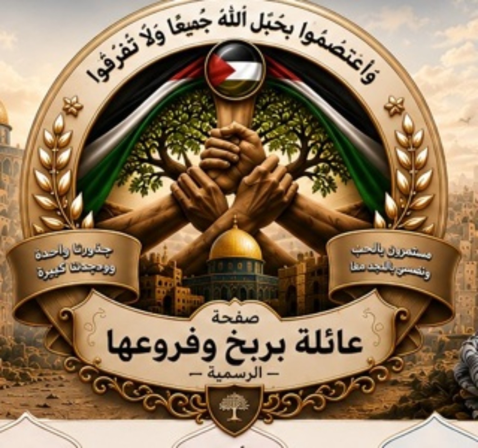 شعار عائلة بربخ